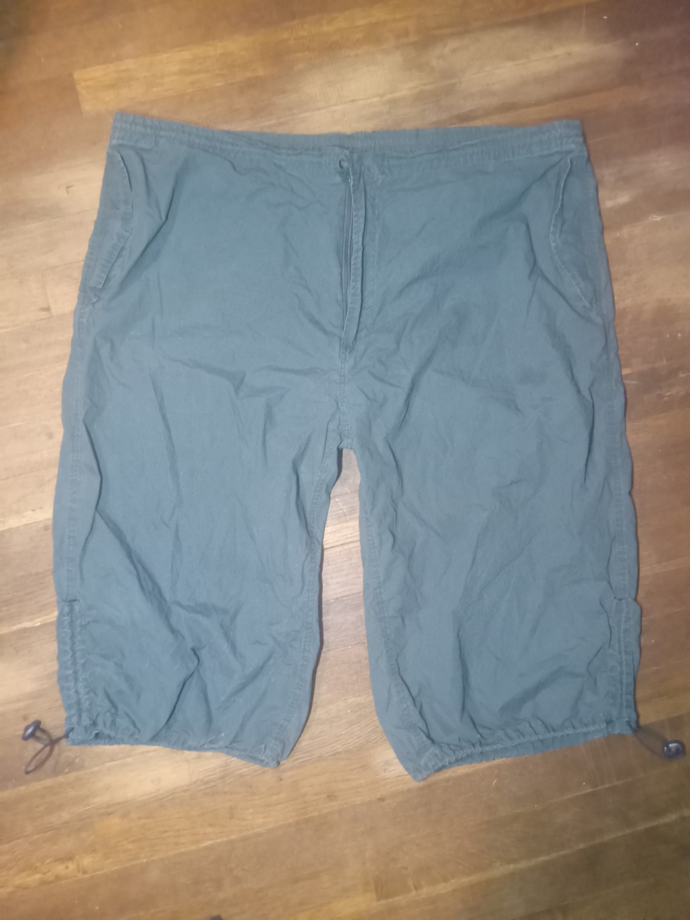Casual Blue Drawstring Cargo Shorts From Nautica